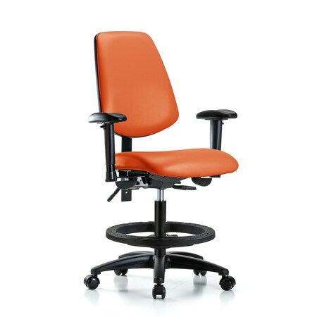 Medium Bench Chair Adjustable Arms, 22