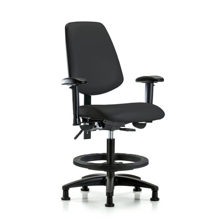 Medium Bench Chair Adjustable Arms, 22