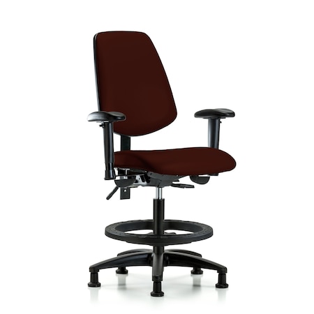 Medium Bench Chair Adjustable Arms, 22