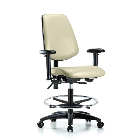 Medium Bench Chair Adjustable Arms, 22