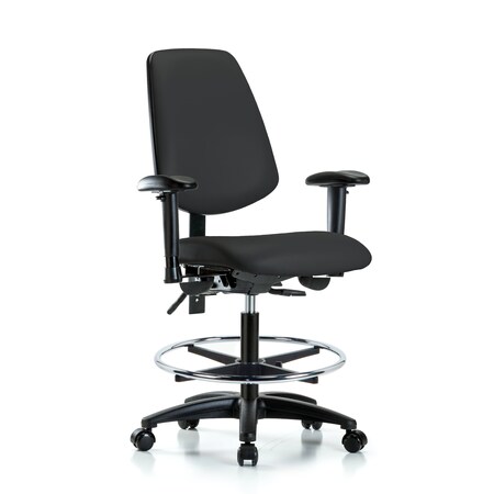 Medium Bench Chair Adjustable Arms, 22