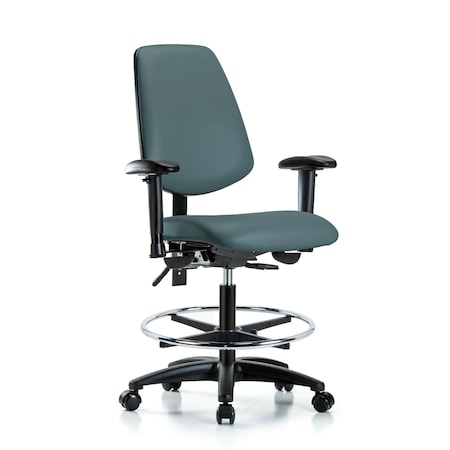 Medium Bench Chair Adjustable Arms, 22