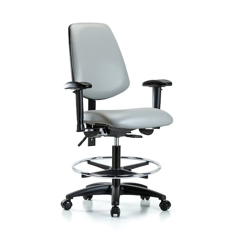 Medium Bench Chair Adjustable Arms, 22