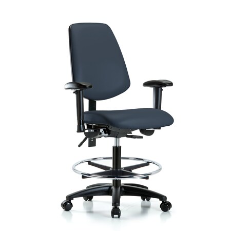 Medium Bench Chair Adjustable Arms, 22