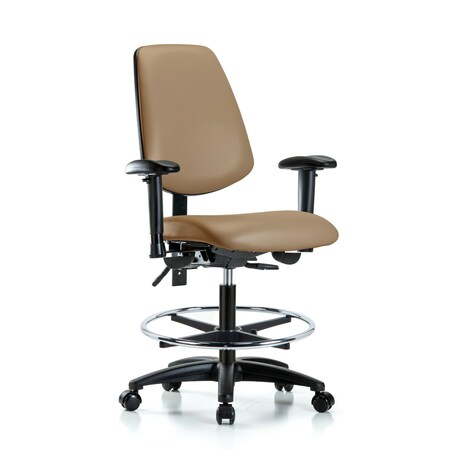 Medium Bench Chair Adjustable Arms, 22
