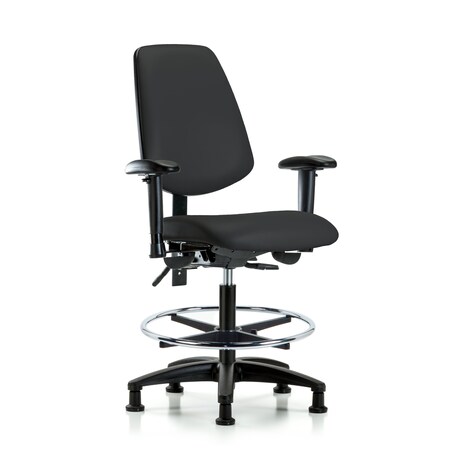 Medium Bench Chair Adjustable Arms, 22