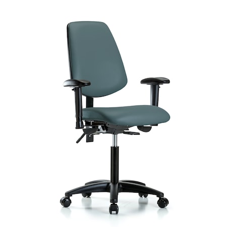 Medium Bench Chair Adjustable Arms, 22