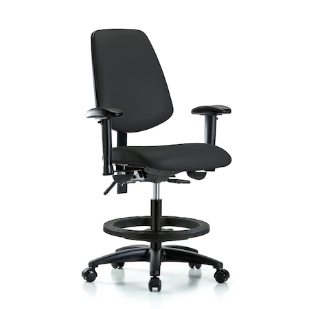 Medium Bench Chair Adjustable Arms, 22