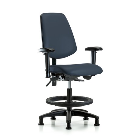 Medium Bench Chair Adjustable Arms, 22