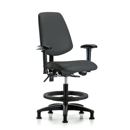 Medium Bench Chair Adjustable Arms, 22