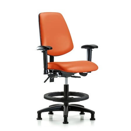 Medium Bench Chair Adjustable Arms, 22