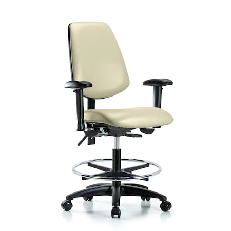 Medium Bench Chair Adjustable Arms, 22