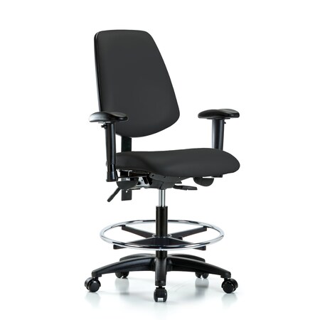 Medium Bench Chair Adjustable Arms, 22