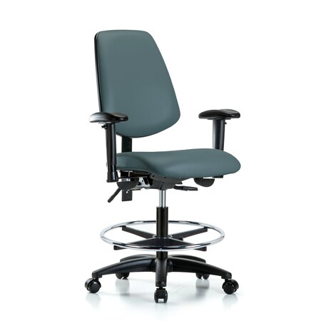 Medium Bench Chair Adjustable Arms, 22