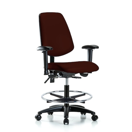 Medium Bench Chair Adjustable Arms, 22