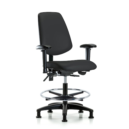 Medium Bench Chair Adjustable Arms, 22