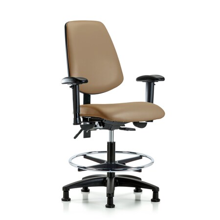 Medium Bench Chair Adjustable Arms, 22