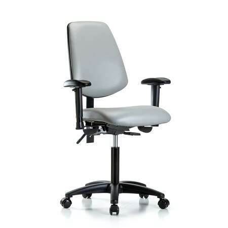 Medium Bench Chair Adjustable Arms, 22