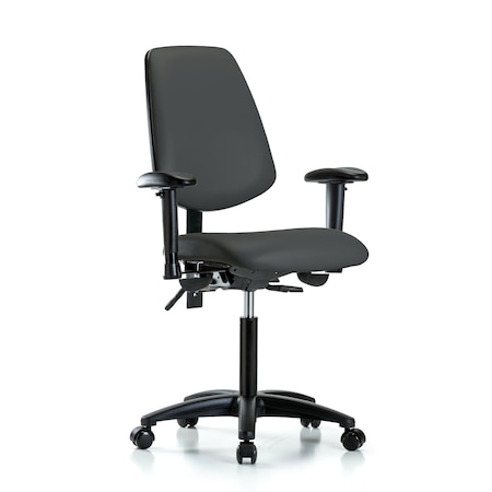 Medium Bench Chair Adjustable Arms, 22