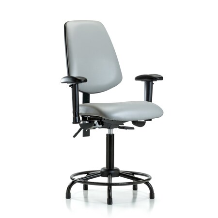 Medium Bench Chair Adjustable Arms, 22
