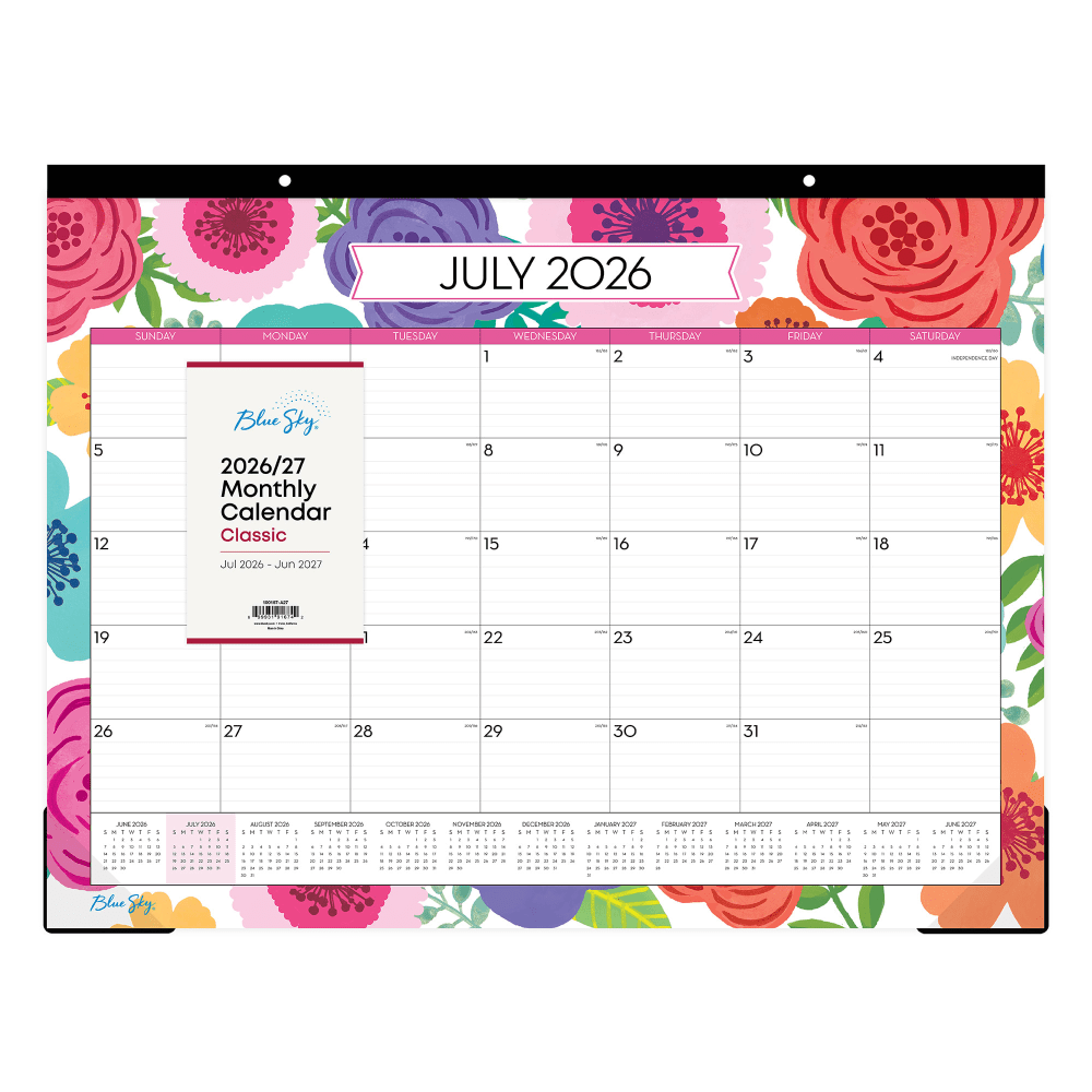 Desk Pad Planning Calendar BS Mahalo - 22x17 AY26-27 Monthly MPN:100157-A27