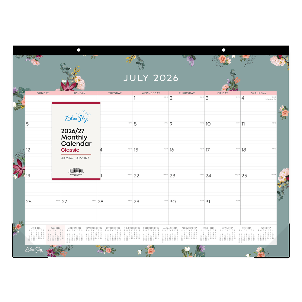 Desk Pad Planning Calendar BS Greta - 22x17 AY26-27 Monthly MPN:136476-A27