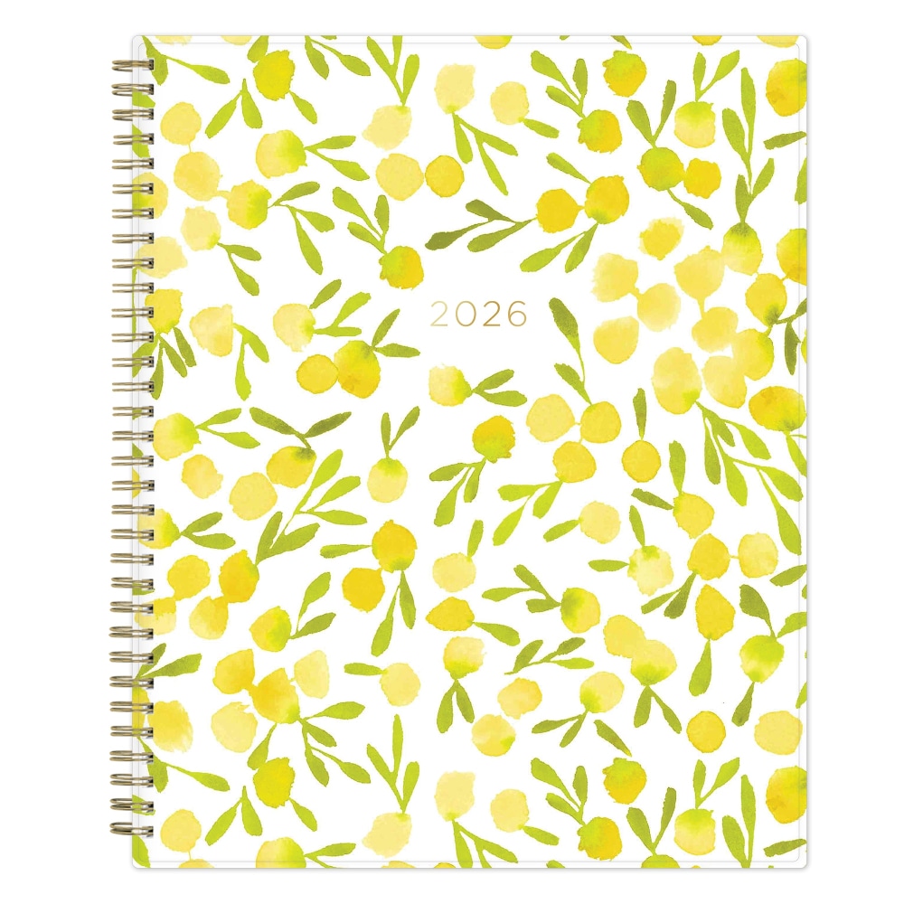 2026 Blue Sky Kelly Ventura Weekly/Monthly Planning Calendar, 8-1/2in x 11in, Mimosa, January To December, 149059 MPN:149059-26