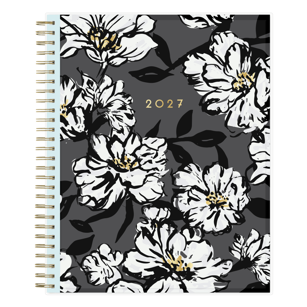 2027 Blue Sky Baccara Dark Monthly Planning Calendar, 8x10, 0%, Dark CYO, Jan-Dec, RY27 MPN:110216-27