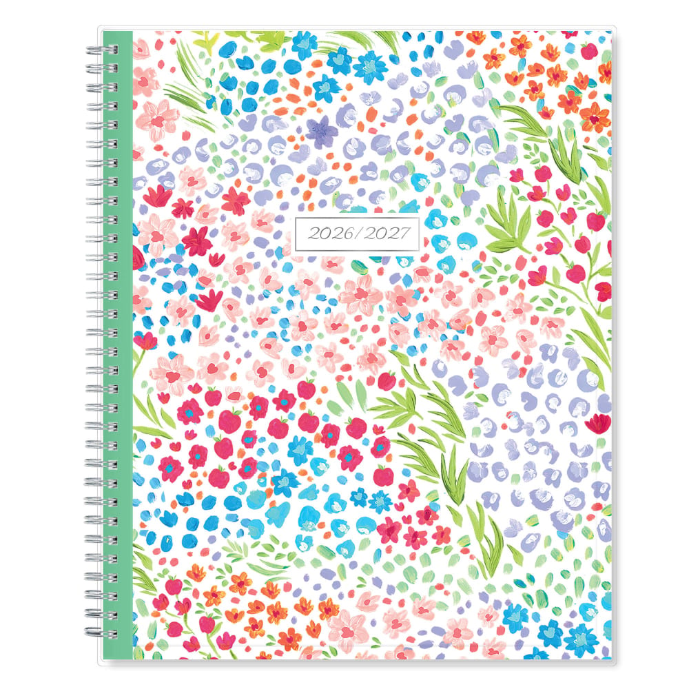 Teacher Lesson Planner BS Ditsy Dapple 8.5x11 AY26-27 W/M MPN:132002-A27