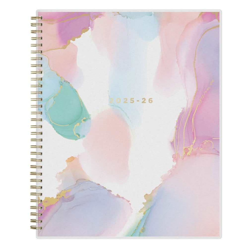 2025-2026 Blue Sky Weekly/Monthly Academic Planner, 8-1/2in x 11in, Multicolor Smoke Frosted, July 2025 To June 2026, 149046 MPN:133681-A26