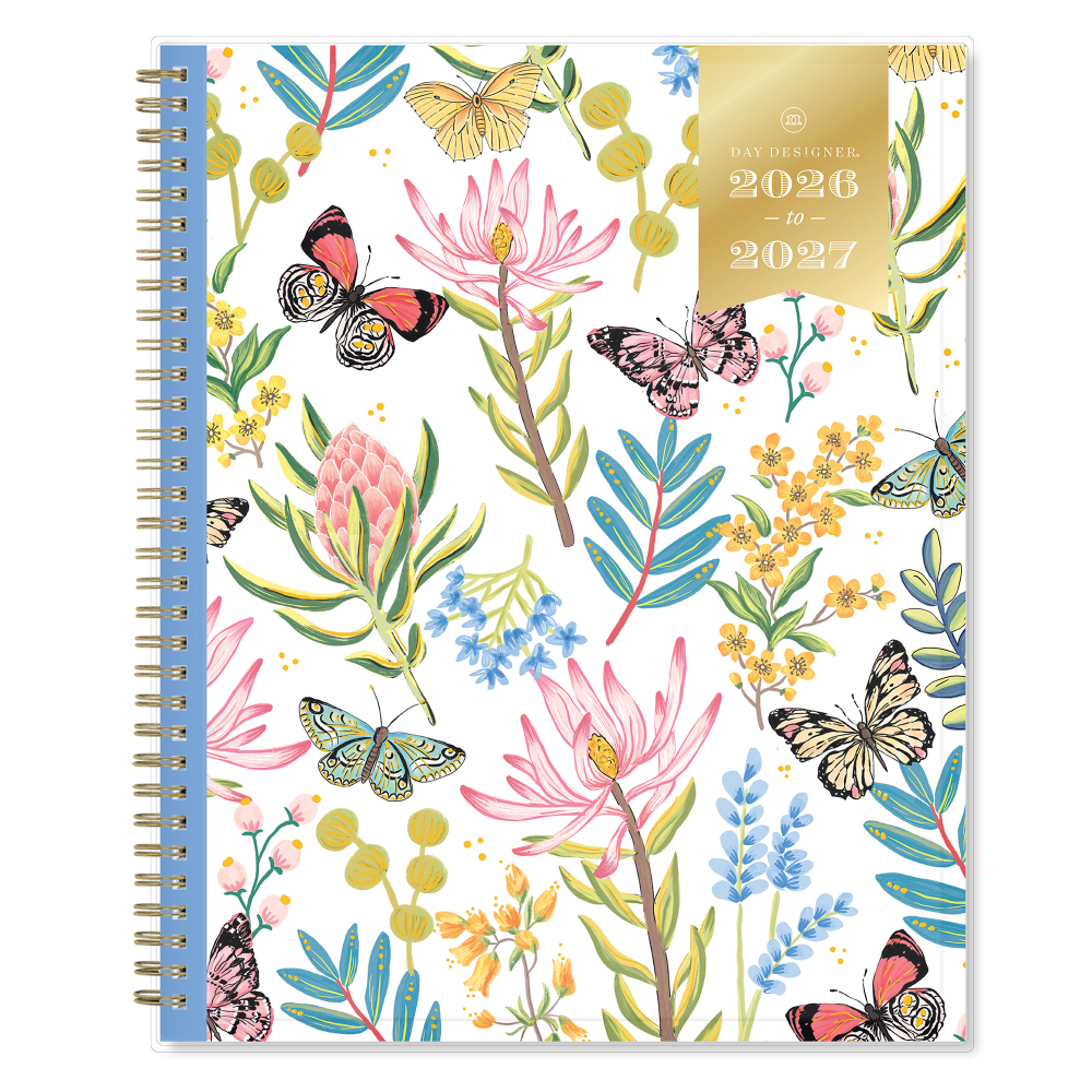 Planning Calendar DD Flutter CYO 8.5x11 AY26-27 Weekly/Monthly MPN:136685-A27
