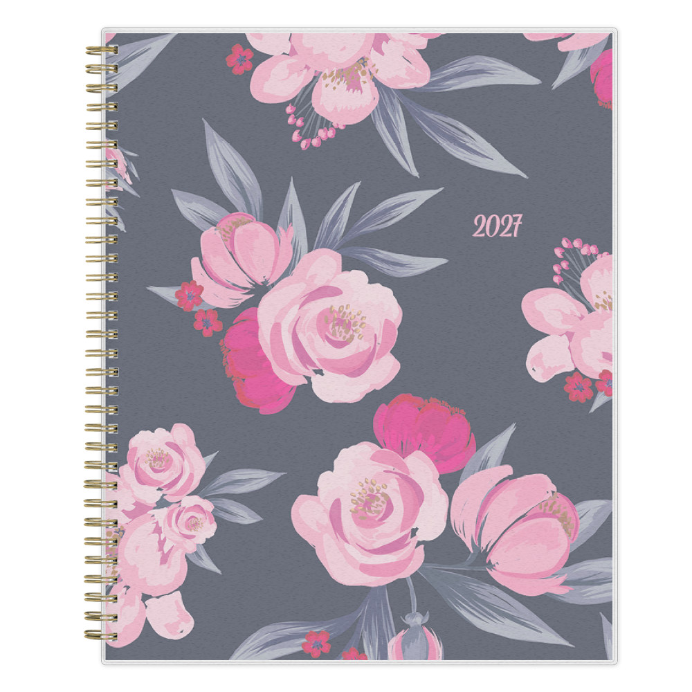 2027 Blue Sky Mimi Pink Weekly/Monthly Planning Calendar, 8.5x11, 0%, Frosted PP, Jan-Dec, RY27 MPN:137264-27