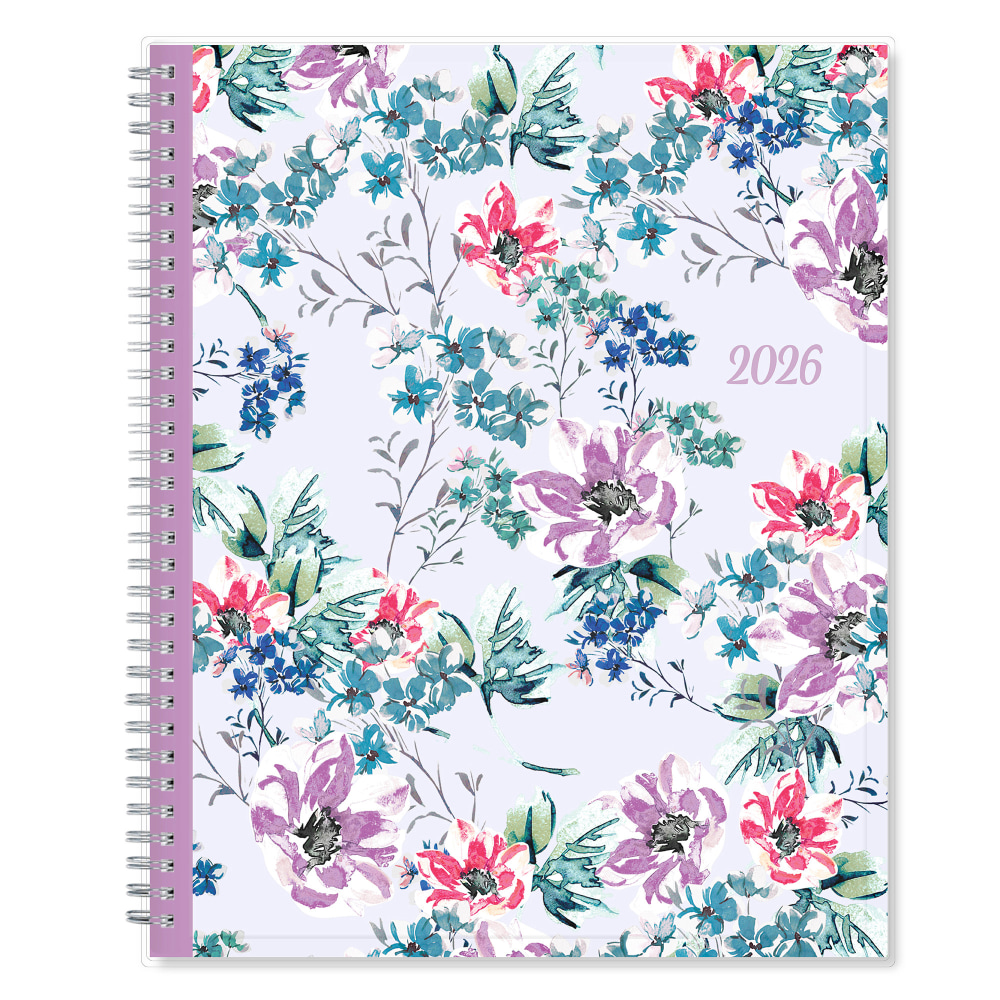 2026 Blue Sky Weekly/Monthly Planner, 8-1/2in x 11in, Laila, January To December, 137273 MPN:137273-26