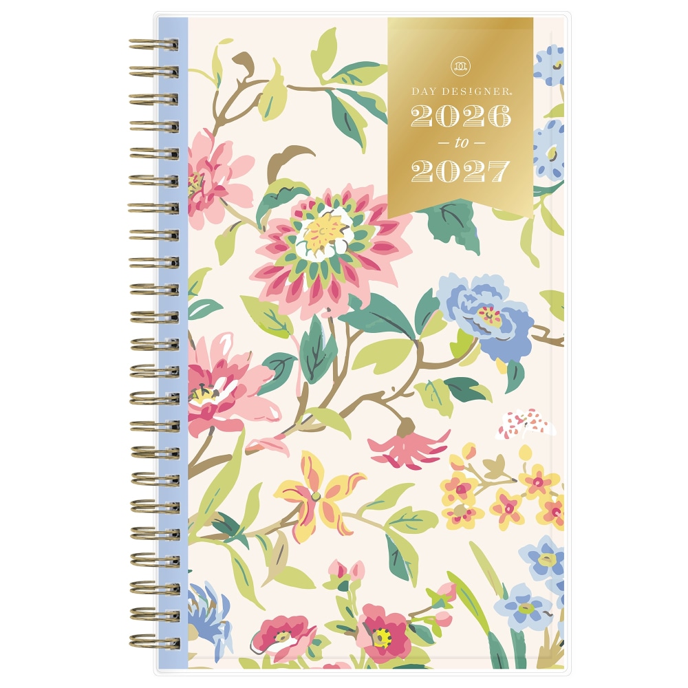Planning Calendar DD Climbing Floral Blush CYO 5x8 AY26-27 MPN:137881-A27