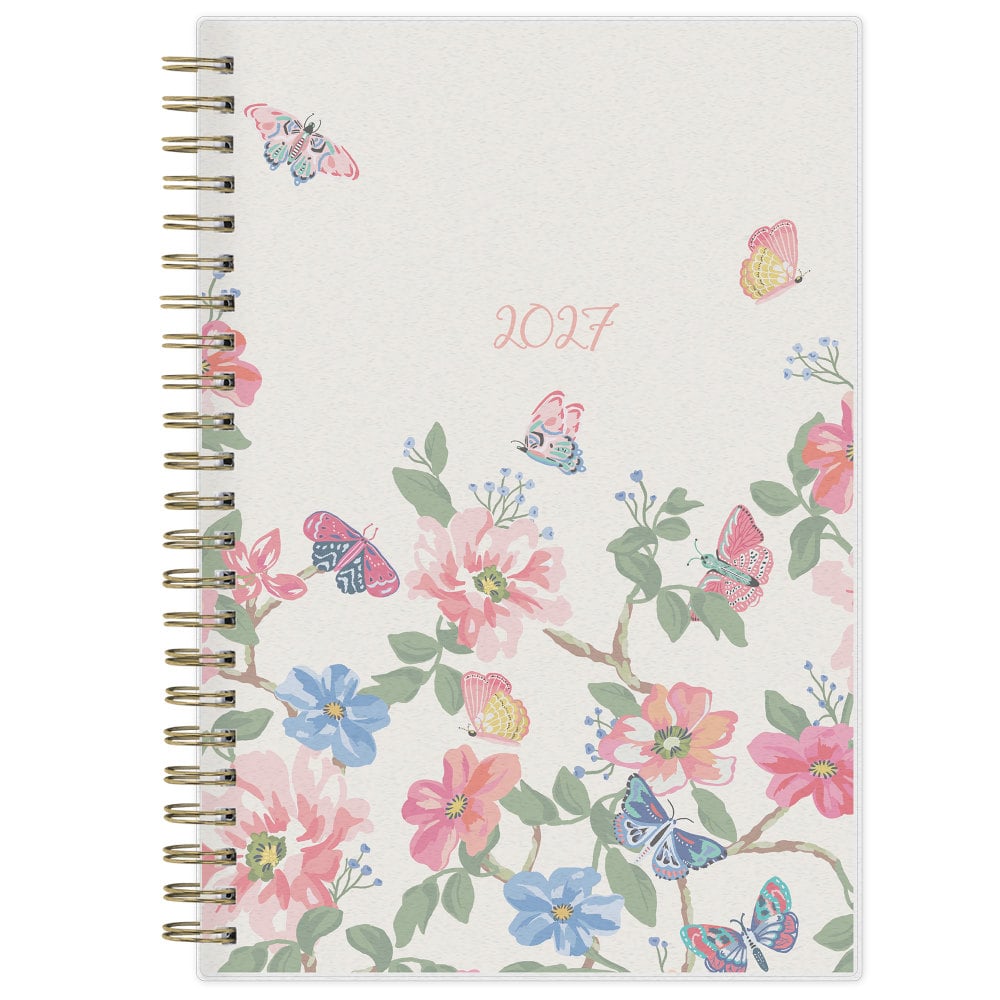 2027 Blue Sky Fly By Weekly/Monthly Planning Calendar, 5x8, 0%, Frosted PP, Jan-Dec, RY27 MPN:140196-27