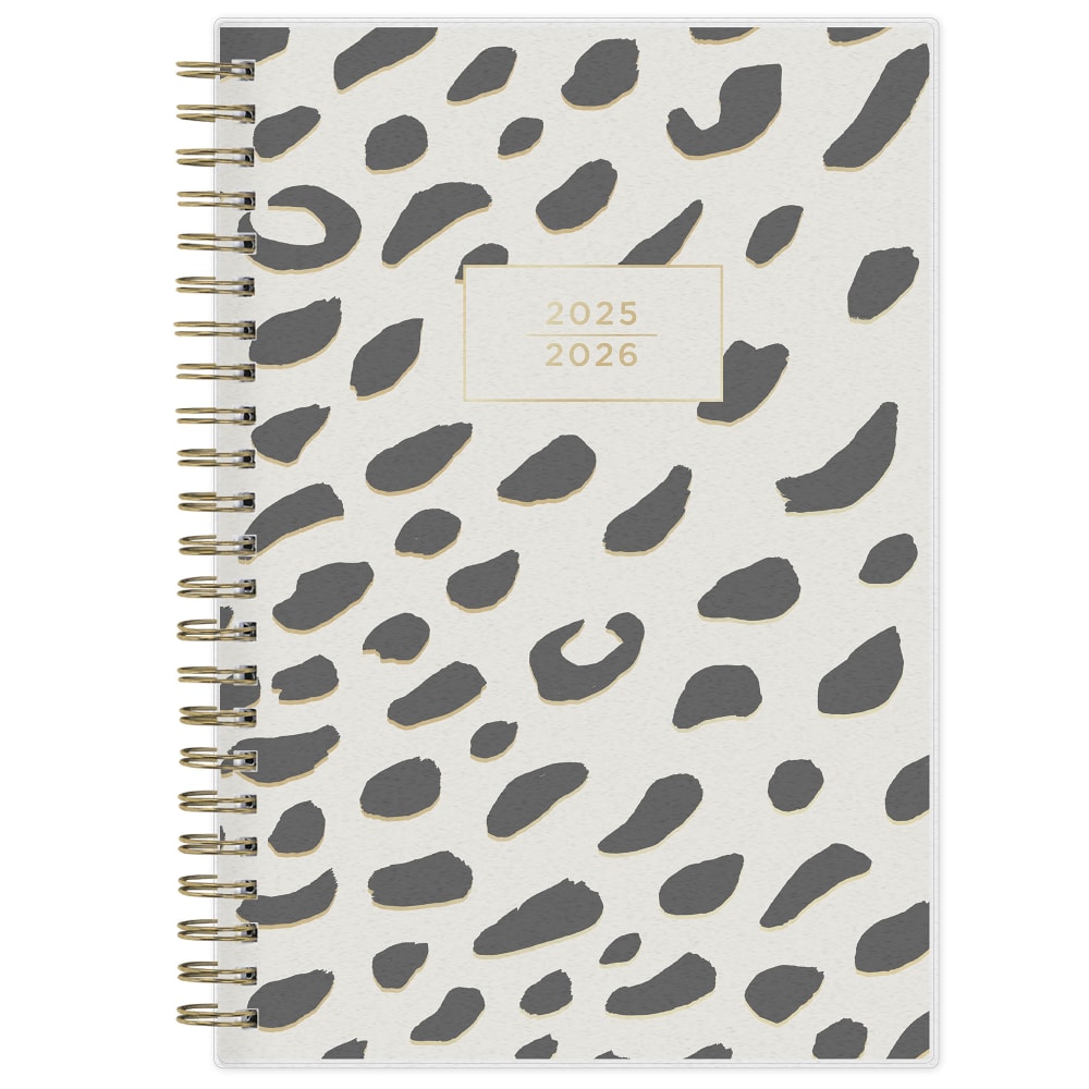 2025-2026 Blue Sky Weekly/Monthly Academic Planner, 5in x 8in, Stripes Chunky, July 2025 To June 2026, 149047 MPN:149047-A26
