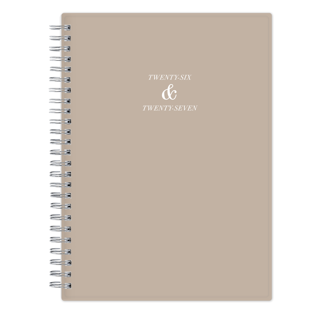 2027 Blue Sky Oat Weekly/Monthly (18-Month) Planning Calendar + Notes, 5.875x8.625, 0%, PP, Jan-Dec, RY27 MPN:159009