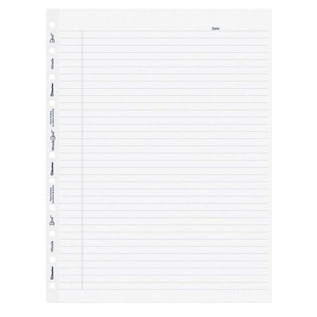 Loose Leaf, Refill, 11 x 9-1/16 In, PK50 MPN:REDAFR11050R