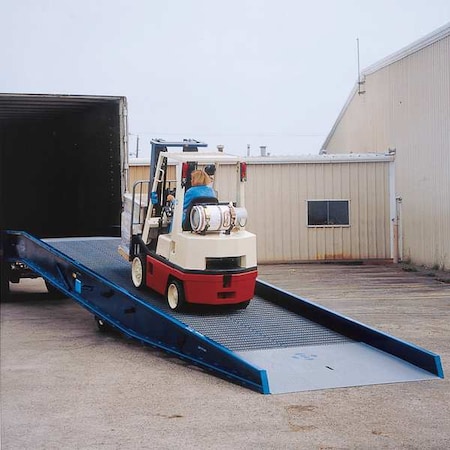 Yard Ramp, 16, 000 lb, 36 ft, Width 84 In MPN:16SYS8436L