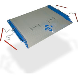 Bluff® 15C7260 Steel Red Pin Heavy Duty Dock Board 72 x 60 15000 Lb. Cap. 15C7260
