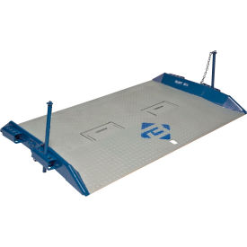 Bluff® 15T8448 HD Steel Dock Board with Lock Pins 84 x 48 15000 Lb. Cap. 15T8448