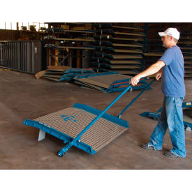 EZ-Roll Attachment for Bluff® Aluminum Dock Boards with Steel Curbs EZ35LR-PAIR