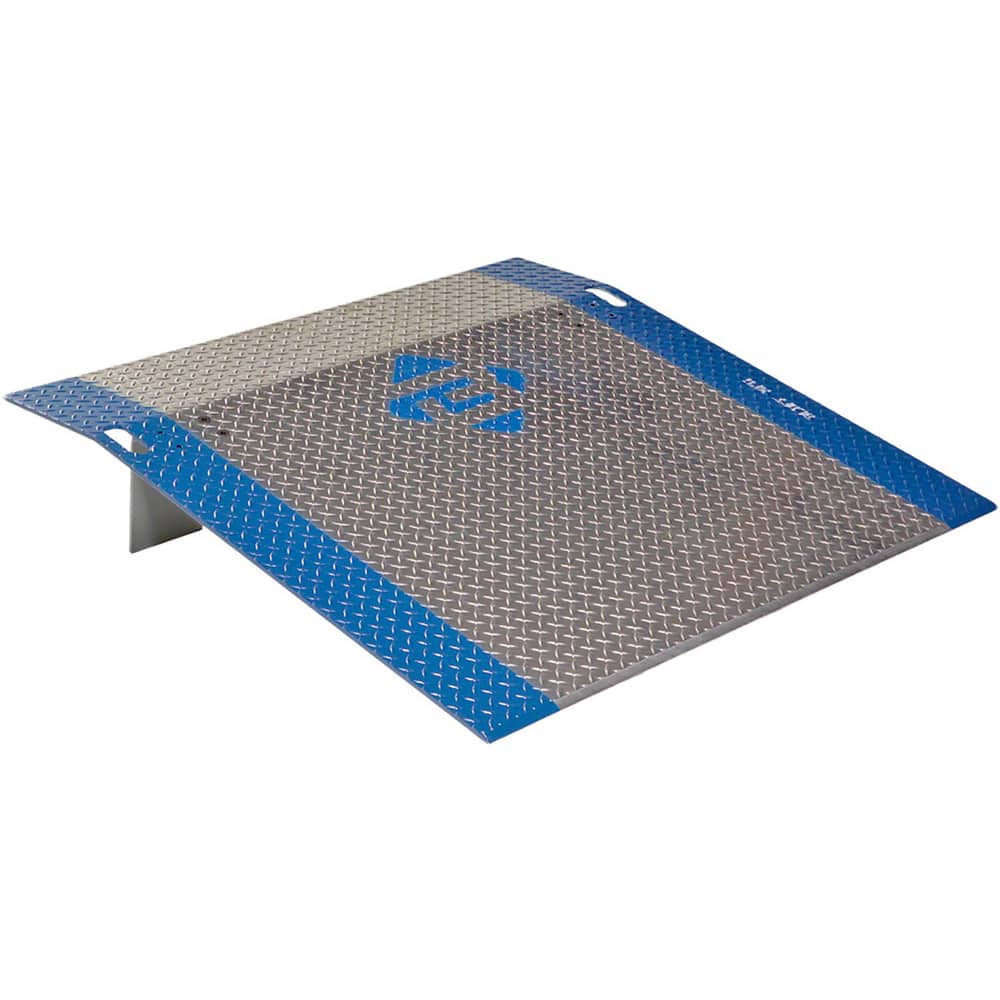Dock Plates & Boards, Load Capacity: 5832 , Material: Aluminum , Overall Length: 42.00 , Overall Width: 60 , Includes: 3/8x6x9