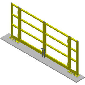 Bluff Swinging Safety Gate MEZ-48-SW 4'W SWG-48-WA-YEL