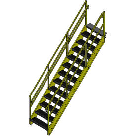 Bluff OSHA 13 Step Steel Stairway 36