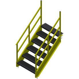 Bluff OSHA 9 Step Steel Stairway 36