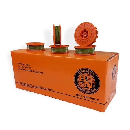 Rebar Tying Wire, PK50 MPN:BNT-40-WIRE-P