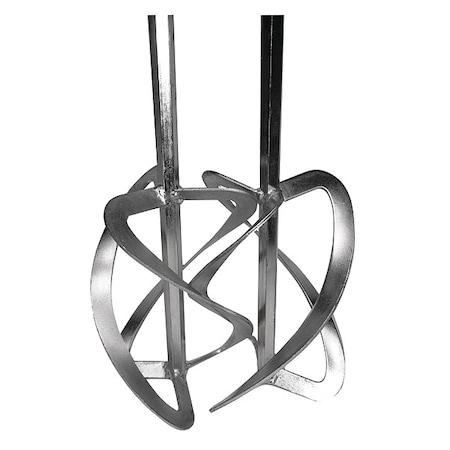 Mixing Paddle, With Holes, Silver, PR MPN:BNR008-120K