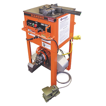 Portable Rebar Bender Combo, Electrical MPN:DBC-2520