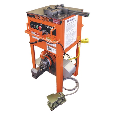 Portable Rebar Bender Combo, Electrical MPN:DBC-2525